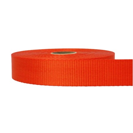 35mm – 2 Ton Industrial Webbing Orange | SOLD PER METER