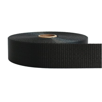 50mm – 5 Ton Industrial Webbing - Black | SOLD PER METER