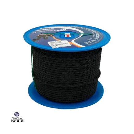 8mm - Static L.S.K Rope | Black Responsive LSK